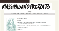 Desktop Screenshot of massimilianofrezzato.com