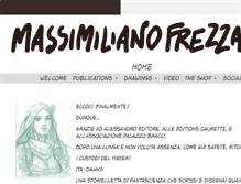 Tablet Screenshot of massimilianofrezzato.com